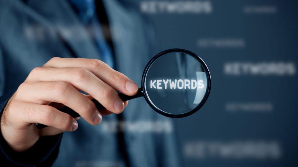 How many SEO keywords to use