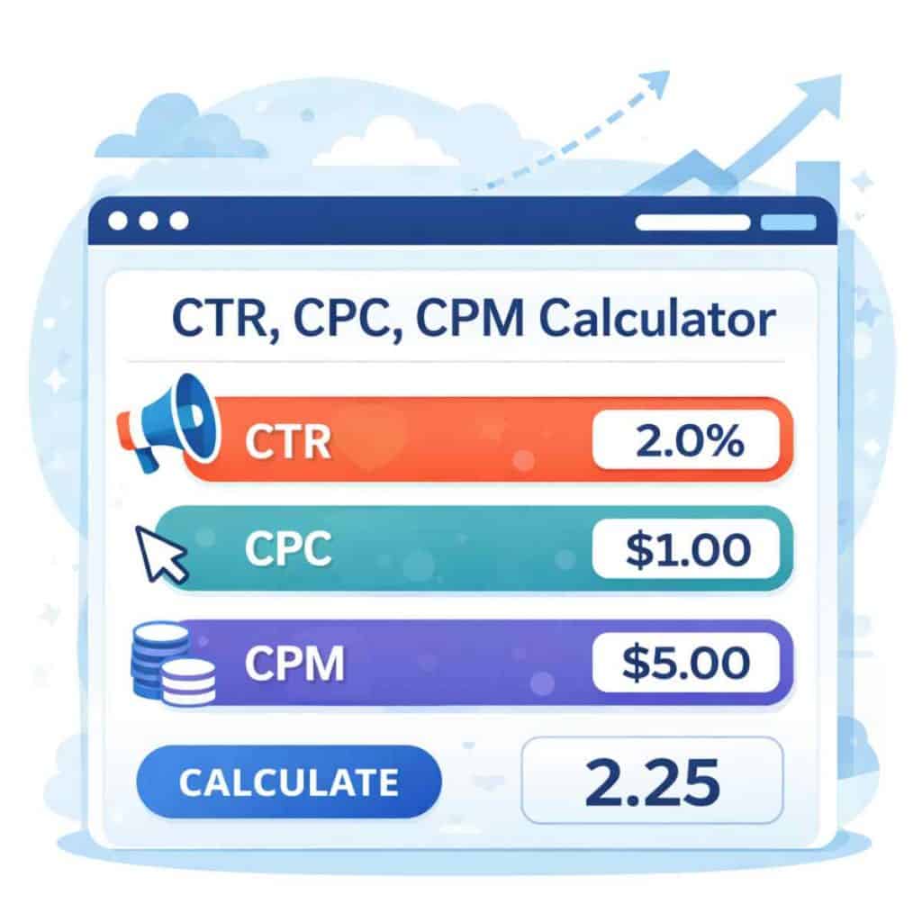 CTR, CPC, CPM Converter